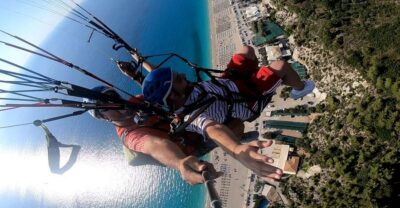 Lefkada paragliding tandem flighs/ Kathisma beach - Where You Meet at the Beach Club Near Kathisma