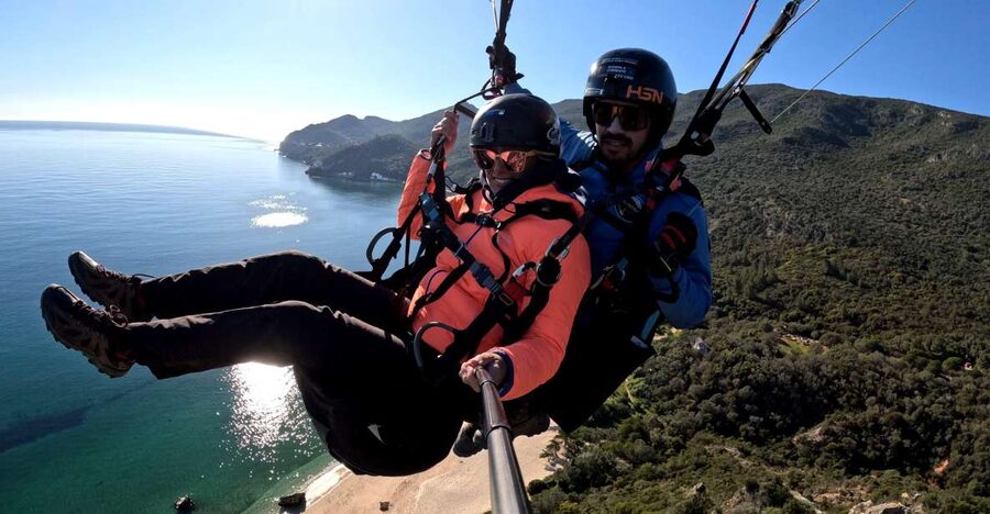 Lisbon: Paragliding Tandem Flight - GoPro 11 photos and video in 5K: what you actually get