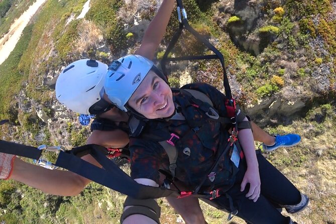 Lisbon Paragliding with Instructor No Experience Required - Praça dos Restauradores meeting point and how pickup fits in