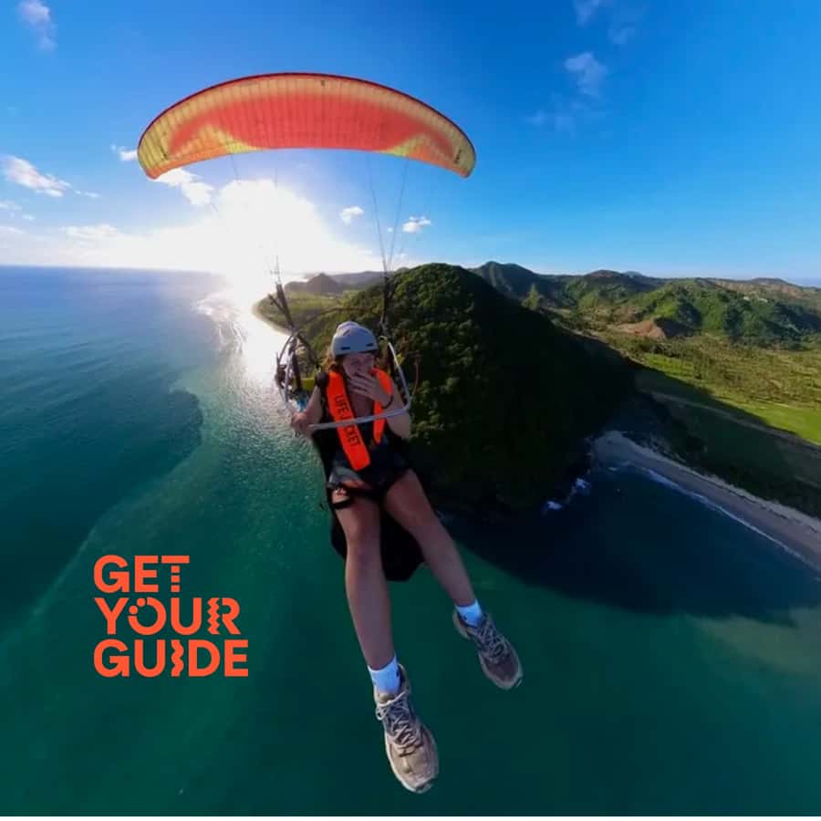 Lombok : Tandem Paragliding With Pilot, Cave & Village - Goa Kelalawar Bat Cave: rock shapes, bats, and keeping it respectful
