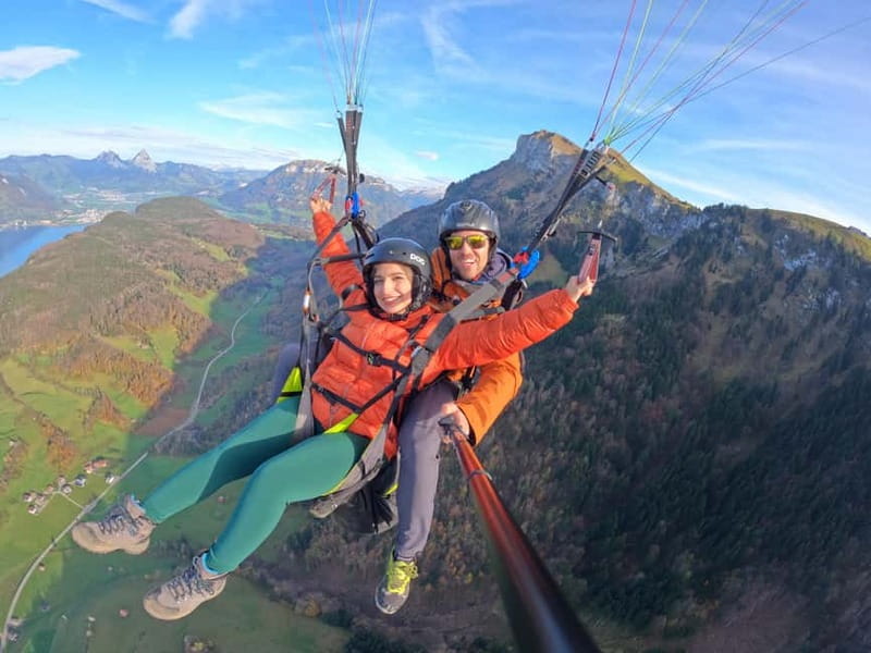 Lucerne: Paragliding Tandem Flights - Where it starts: Luftseilbahn Niederbauen AG, then up in minutes