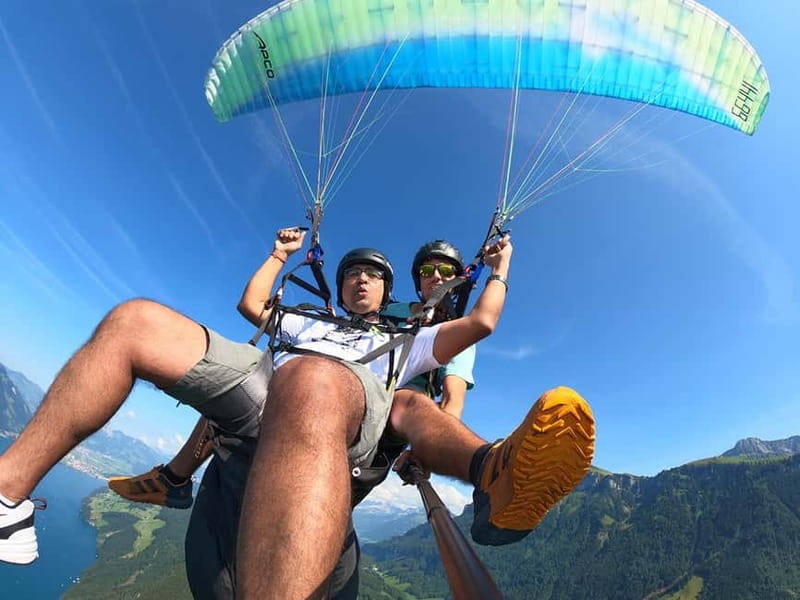 Lucerne: Paragliding Tandem Flights - Running the launch: simple, but don’t ignore it