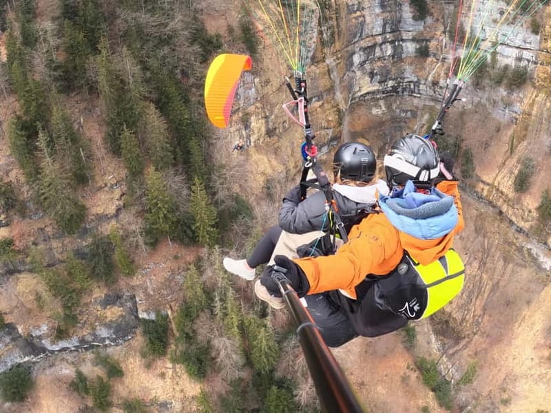 Lucerne: Paragliding Tandem Flights - Taking control: how hands-on flying actually feels