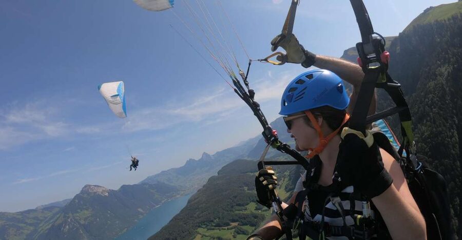 Lucerne: Tandem-Paragliding Flight - Entering The Lucerne Sky: Meeting Your Pilot and Getting Oriented