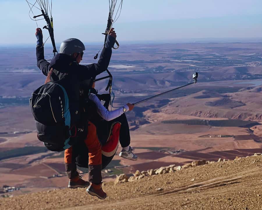 Marrakech: Atlas Mountains Paragliding Tour with Video - The briefing and harness moment: what you’re really paying for