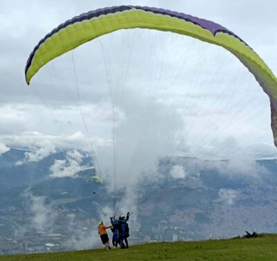 Medellín: Paragliding in the Colombian Andes - The 45-Minute Ride and Arrival at the Launching Pad