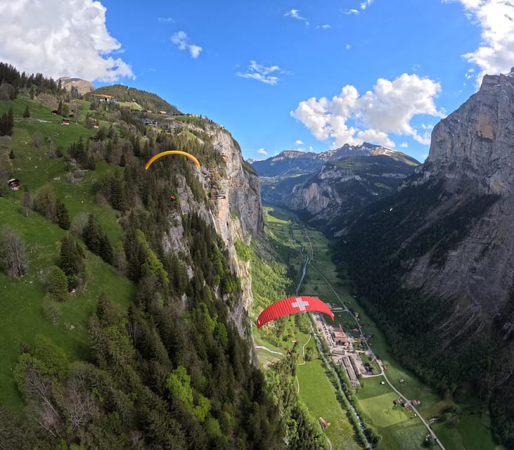 Mürren: Paragliding over Lauterbrunnen Cliffs and Waterfalls - Meeting Airtime in Mürren: What the Start Feels Like