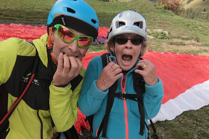 Mürren: Paragliding over the Lauterbrunnen Valley - The flight route: Eiger views, Schilthorn area, and waterfall walls