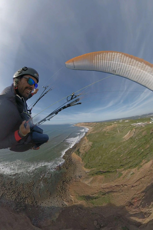 Nazare: Paragliding tandem flight - Nazaré paragliding: why this view hits differently