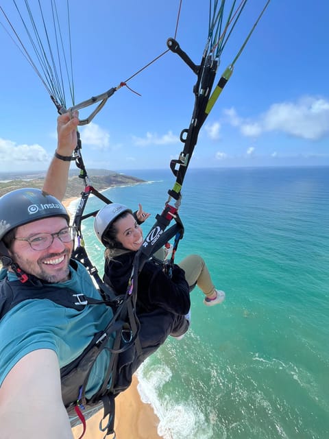 Nazare: Paragliding tandem flight - What you’ll see over Nazaré’s coastline
