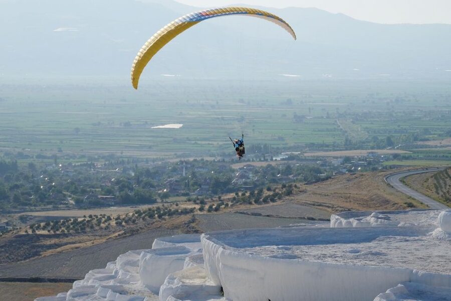 Pamukkale: Tandem Paragliding Experience - Safety briefing and tandem comfort: why this setup works