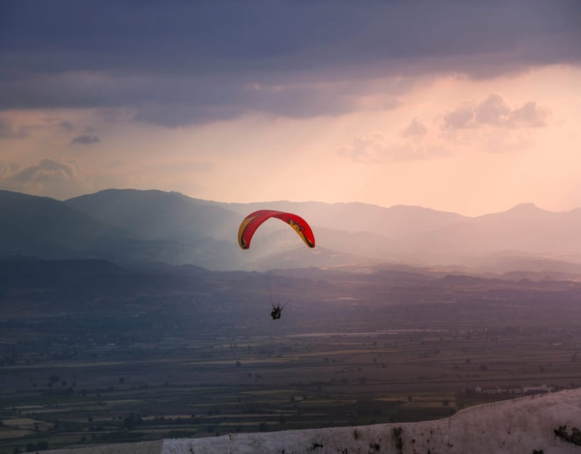 Pamukkale: Tandem Paragliding with Ancient Hierapolis Views - The run-off moment: what 300 meters feels like in real life