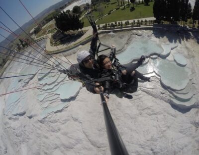Pamukkale: Tandem Paragliding with Ancient Hierapolis Views - Getting to Dynamite Hill: pickup, briefing, and the safety rhythm