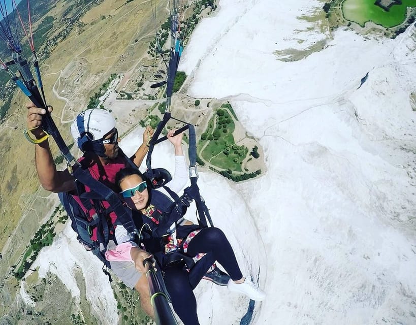Pamukkale: Tandem Paragliding with Ancient Hierapolis Views - Photos and videos: how the no-camera rule changes the memory plan