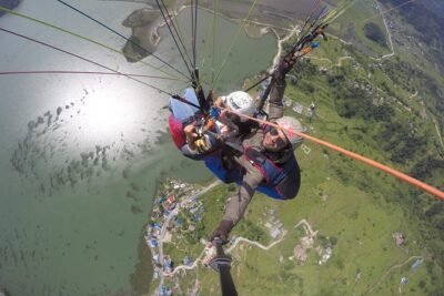 Paragliding - From your Pokhara hotel to Toripani by van