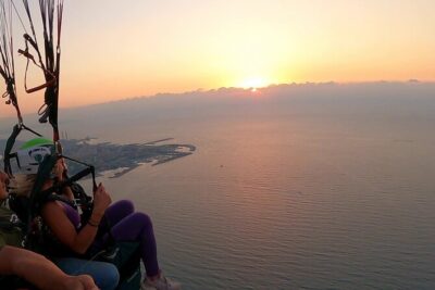 Paragliding activity in Lebanon - Where you meet and how the day runs (Jounieh office to flight and back)
