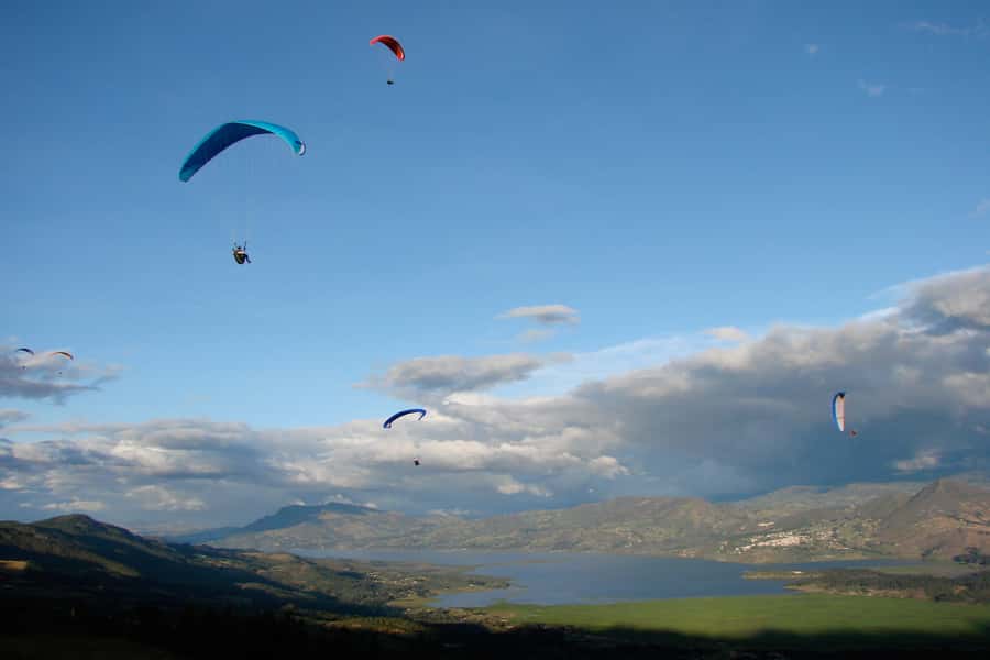 Paragliding Activity with Transfers from Bogota - Key highlights I’d mark on your map