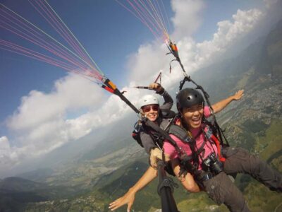 Paragliding Activity with Transfers from Bogota - La Cabaña Alpina: dairy tastings before you take to the sky