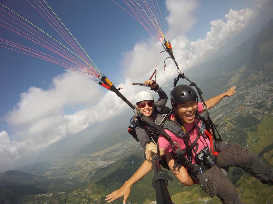 Paragliding Activity with Transfers from Bogota - La Cabaña Alpina: dairy tastings before you take to the sky