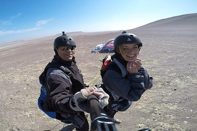Paragliding Flight at Paracas National Reservation - Paracas National Reserve From Above: The View Math