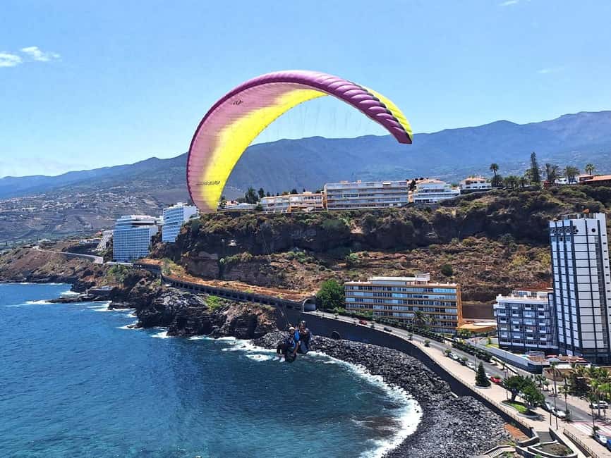 Paragliding from Puerto de la Cruz or Teide National park - Price and value: what $165 buys you on Tenerife