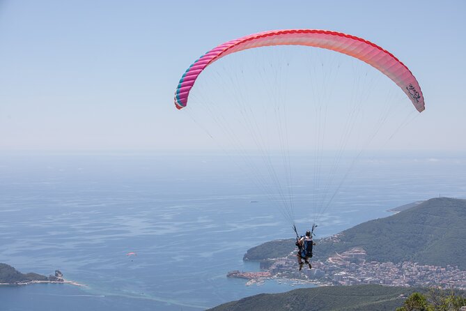 Paragliding in Budva with Certified Pilot (Free Pick-Up Included) - Where You Start: Bečići Landing Spot in Budva