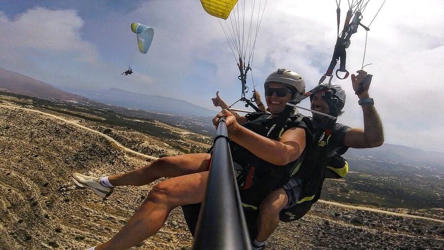 Paragliding in Chania - Why paratriking over Chania feels different