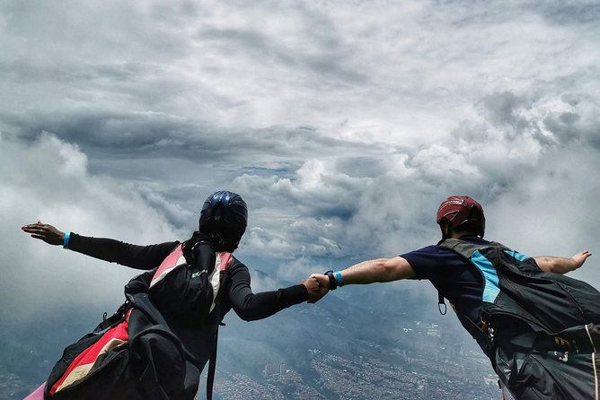 Paragliding in Medellin Includes GoPro and Pick up & Drop off - The views: dairy farms and Medellín’s skyline in one flight