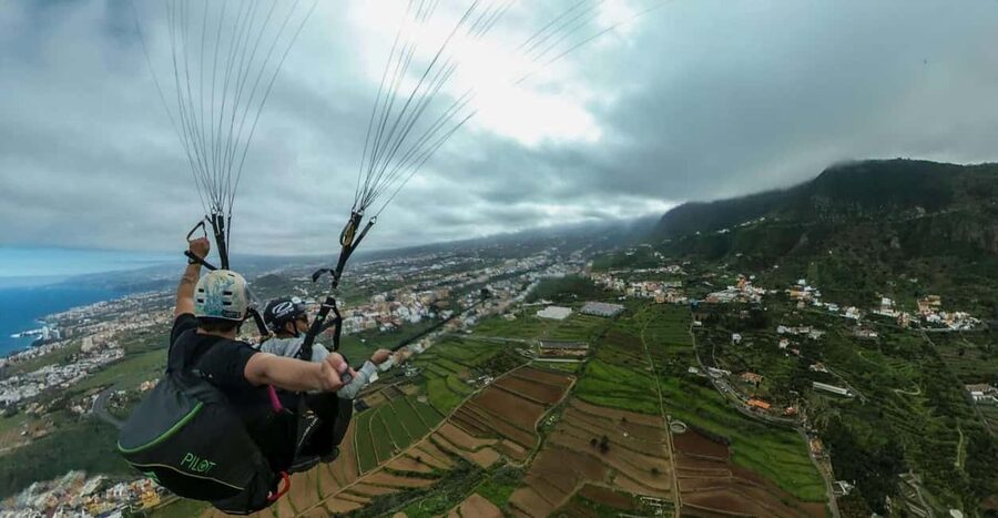 Paragliding in Puerto de la Cruz - La Corona / Corona Forestal: the weather-proof version of the same thrill