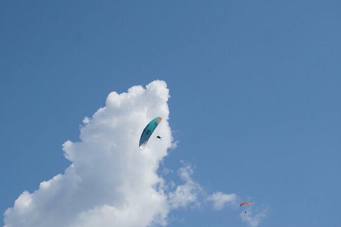 Paragliding in the morning - The Flight Itself: Takeoff, Air Time, and Landing in a Meadow