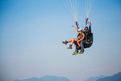 Paragliding in Valle de Bravo - Meeting at Flor de Mariá: getting set up without the stress