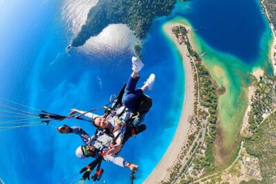 Paragliding Oludeniz - Fethiye - Babadag Mountain / TURKEY - Getting up to the take-off: transfers that reduce stress