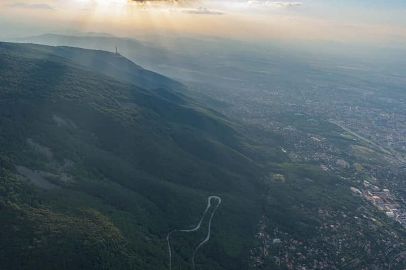 Paragliding Sofia from Above - Getting Ready: Tandem Gear, Helmet, and the Pilot-Instructor