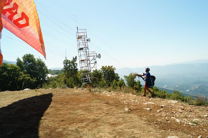 Paragliding Tandem Experience From Dajti Mountain - After landing: taxi back toward Dajti Ekspres and finishing at the meeting point