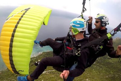 Paragliding Tandem Flight in Corfu - Getting There: Meeting Point and the Short Pre-Flight Setup