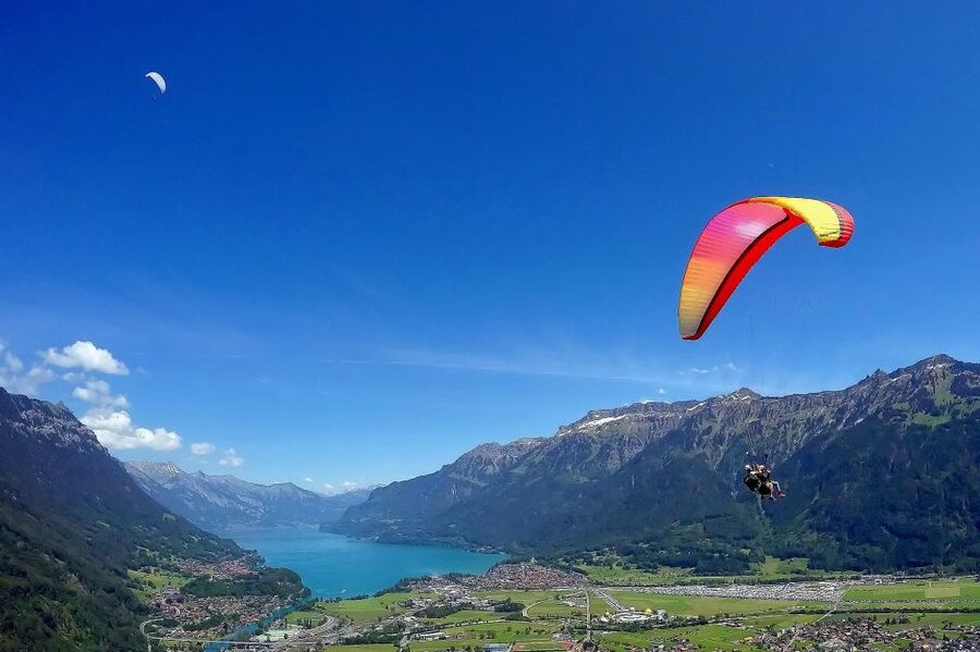 Paragliding Tandem Flight in Interlaken - Beatenberg Takeoff: Briefing, Safety, and First Moments