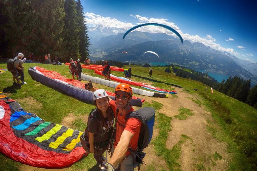 Paragliding Tandem Flight in Interlaken - The Flight Over Eiger, Mönch and Jungfrau: What You Actually Feel