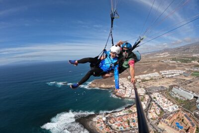 Paragliding Tandem Flight in Tenerife South ADRENALINE! - Equipment check and weather-matched takeoff