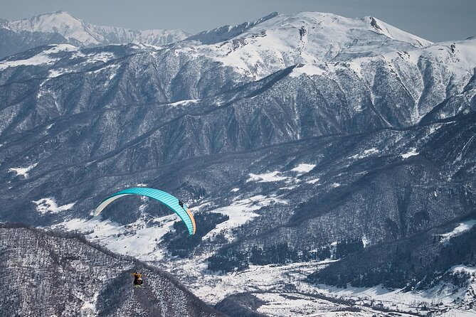 Paragliding Tandem Flights in Gudauri - Video is part of the deal: GoPro capture and upgrade options