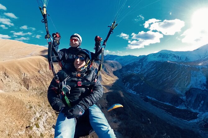 Paragliding Tandem Flights in Gudauri - Timing and logistics: private group, mobile ticket, easy start