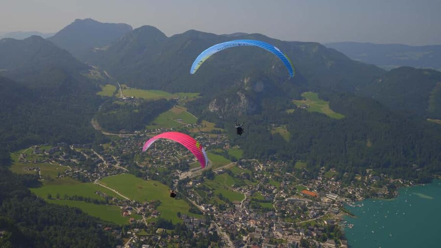 Paragliding Tandem in Salzkammergut / Sound of Music Flight - Choosing Your Flight Style from Zwölfhorn: Panorama or Action