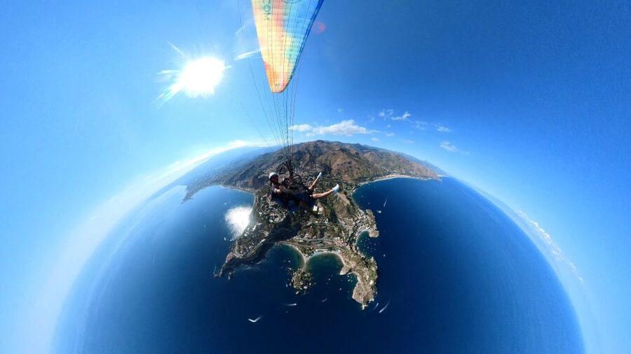 Paragliding Tandem Taormina + Video/Foto e GoPro + Acrobazia - Key points before you book