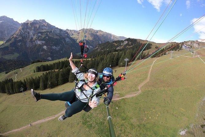 Paragliding Tandemflight Lucerne - Engelberg - Morning logistics: meeting at Pilatus and heading out for the day’s best weather