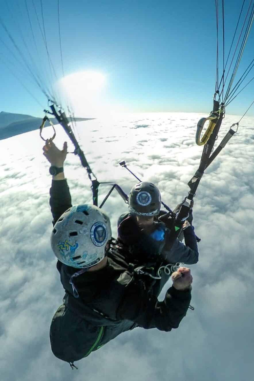 Paragliding Tenerife: Flight from Teide to Puerto de la Cruz - Timing and how the day is paced over 3 hours