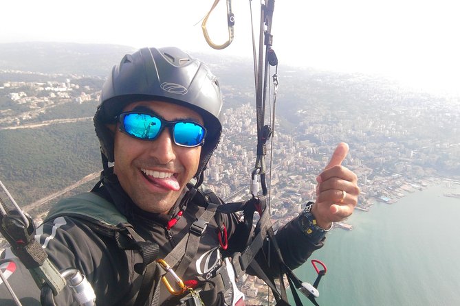 Paragliding Trip Over Lebanon - Jounieh Bay - The Sky Route: Mountains, Jounieh City, and the Sea