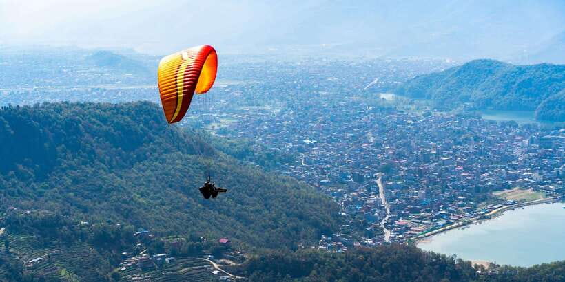 Pokhara Paragliding - Safety briefing and gear: how the “tandem” part keeps things controlled