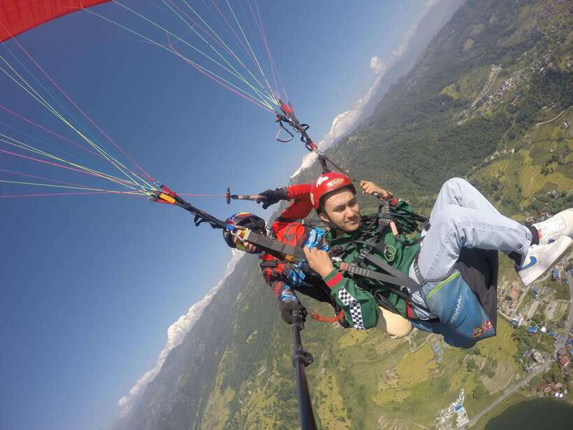 Pokhara: Paragliding, Bungy Jump and Zipline Combo Adventure - Sarangkot in Pokhara: the view payoff before you even fly