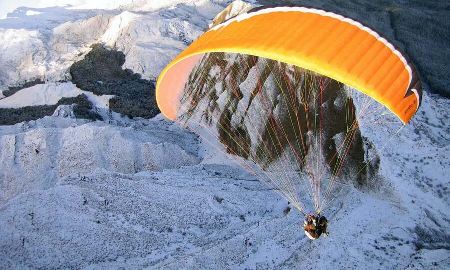 Queenstown: Tandem Paraglide - Winter - Coronet Peak 5400ft - Where you meet in Queenstown and how you get to Coronet Peak