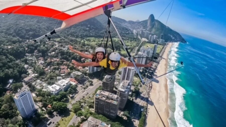 Rio de Janeiro: Hang Gliding Adventure - The 525-Meter Run-Up And Takeoff: What It Feels Like