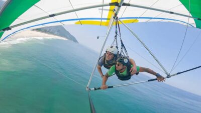 Rio de Janeiro: Hang Gliding or Paragliding Flight - What You See From 520 Meters Up: Islands, Rocinha, and Landmarks